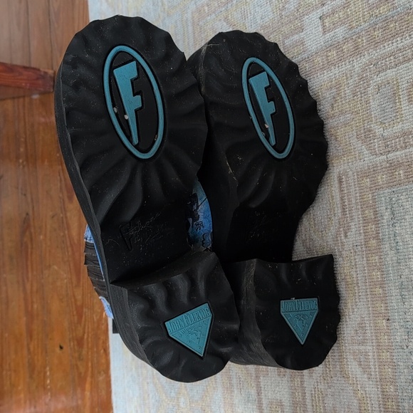 John Fluevog Skyhigh F Nerds Platform Chelsea Boots - Picture 6 of 6